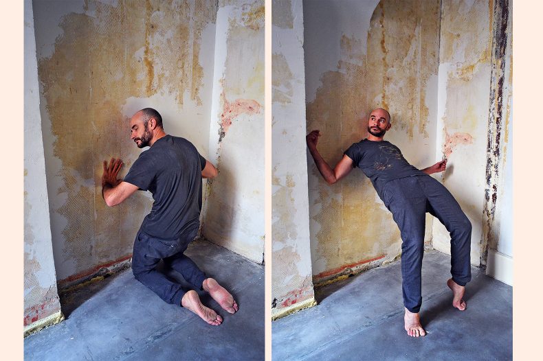 Identité visuelle web pour le chorégraphe C. Journet